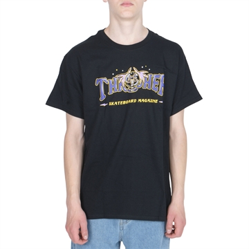 Thrasher T-shirt s/s Fortune Logo Black